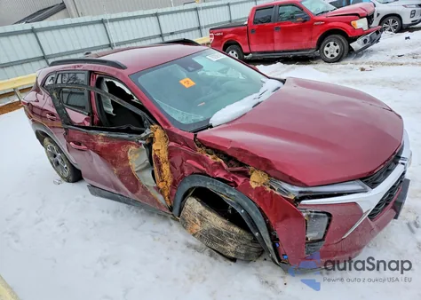 2024 Chevrolet Trax 1Lt из США, поврежденный, VIN KL77LHE24RC133965